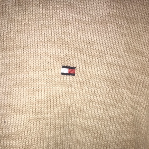 Tommy Hilfiger Tan Knit Sweater - Picture 2 of 4